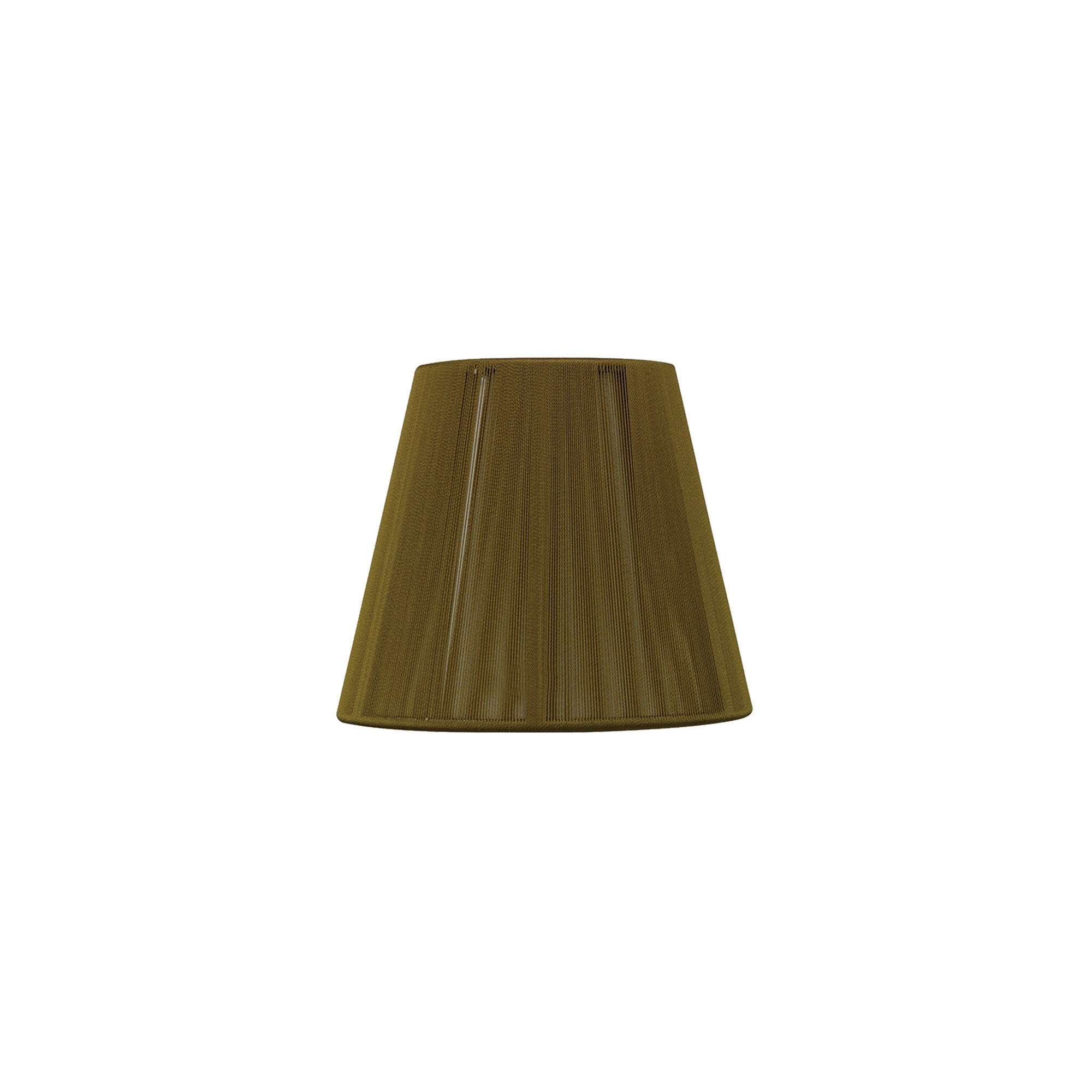 MS013  Silk String 13cm Clip-On Shade Olive